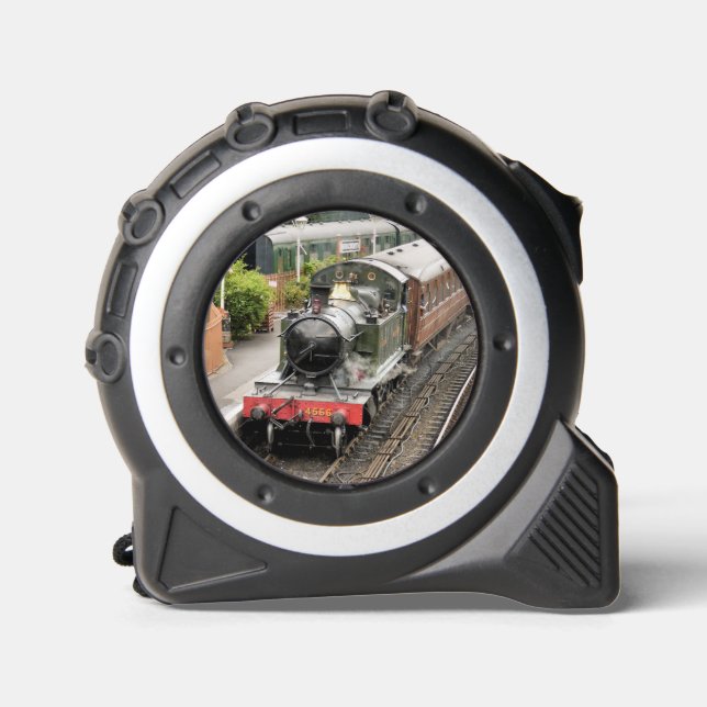 CINTA MÉTRICA TRENES DE VAPOR (Anverso)