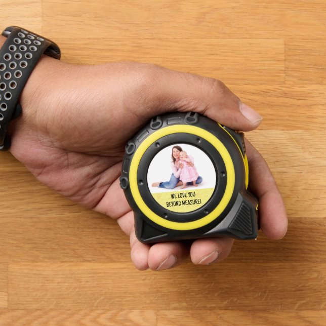 Cinta Métrica Una graciosa foto familiar para Dad Gold (Hogar)