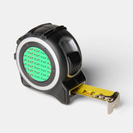 Cinta Métrica Una vela de Borgoña con la Navidad holly