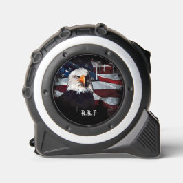 Cinta Métrica *~* USA AP27 Bandera estadounidense Águila Baldosa