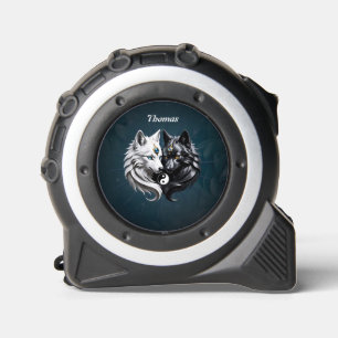 Cinta Métrica Yin Yang Wolves.