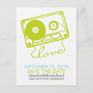 Cinta mixta de anuncios de Love Save the Date