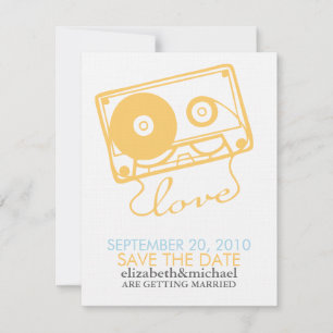 Cinta mixta de anuncios de Love Save the Date