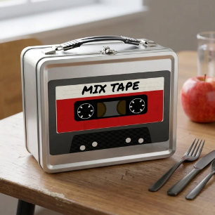 Cinta Mixta Roja - Regalo Inspirado en los 80 y 90