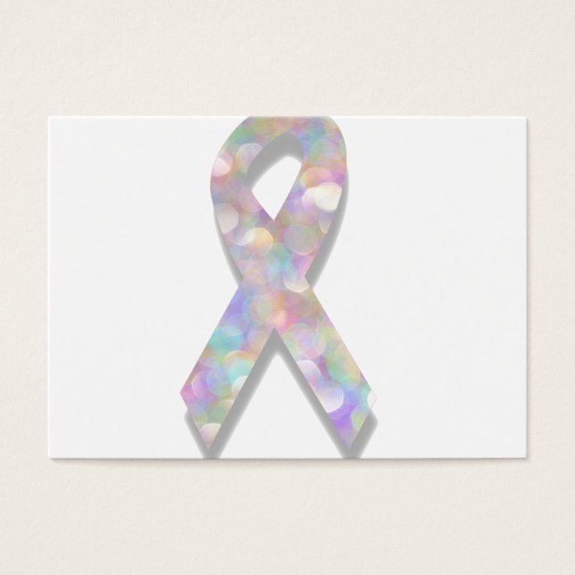cinta para el cáncer de pulmón de perla (Frente)