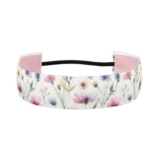 Cinta Para La Cabeza Acuarelas Florales