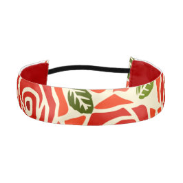 Cinta Para La Cabeza Adorables rosas de patrón de acuarela lindos blanc