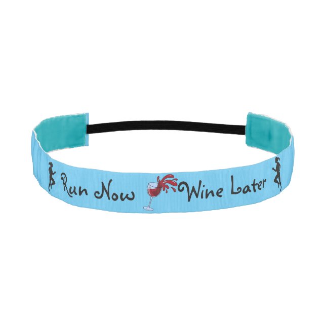 Cinta Para La Cabeza Ahora funcione con el vino más adelante (Anverso)