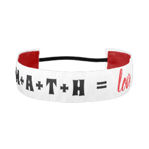Cinta para la cabeza antideslizante Math Equals Lo