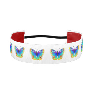Cinta Para La Cabeza Arcoiris mariposa Peacock Eye