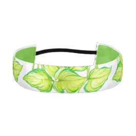 Cinta Para La Cabeza 'Armonía en verde' en la cabeza