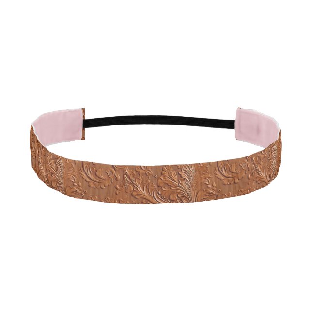 Cinta Para La Cabeza Arte bohemio de Brown occidental (Anverso)