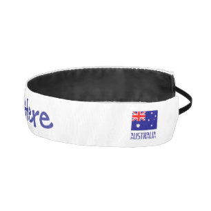 Cinta Para La Cabeza Australia Bandera Australiana Azul Personalización