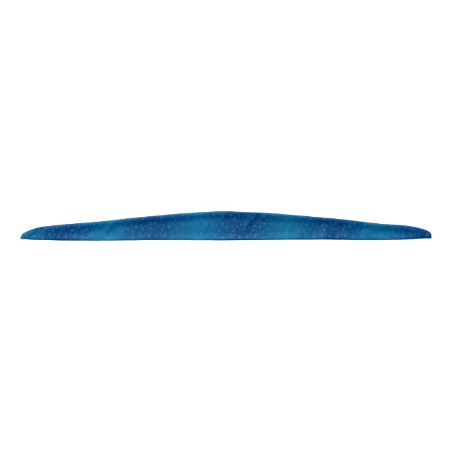 Cinta para la cabeza azul con un sutil patrón de l (Anverso)