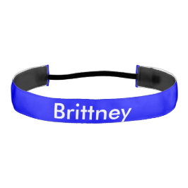 Cinta Para La Cabeza Azul personalizado
