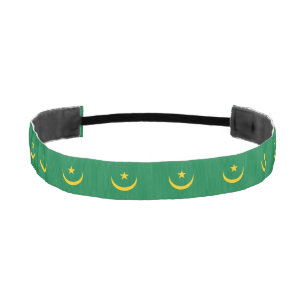 Cinta Para La Cabeza Bandera antigua de Mauritania