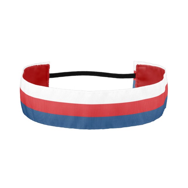 Cinta Para La Cabeza Bandera checa / Tri deportivo (Anverso)