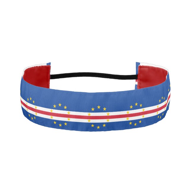 Cinta Para La Cabeza Bandera de Cabo Verde (Anverso)