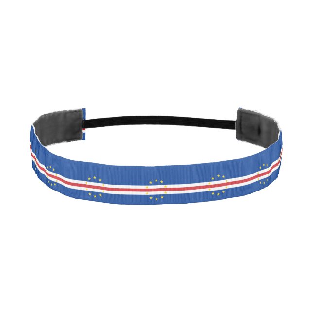 Cinta Para La Cabeza Bandera de Cabo Verde (Anverso)