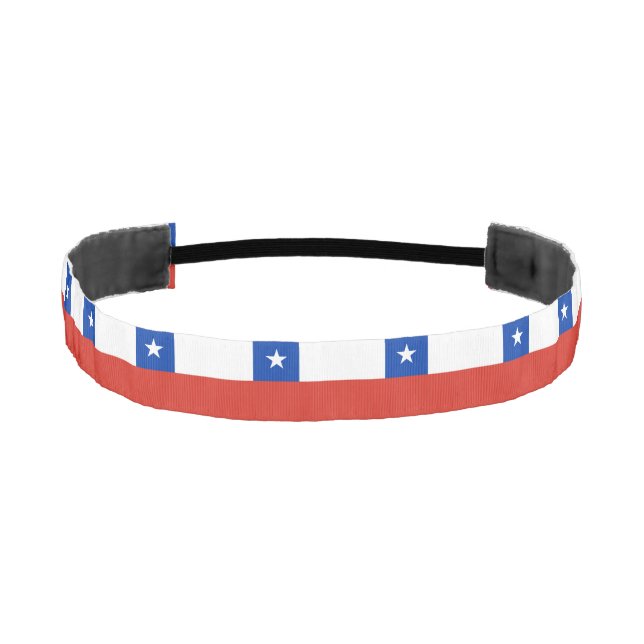 Cinta Para La Cabeza Bandera de Chile (Anverso)