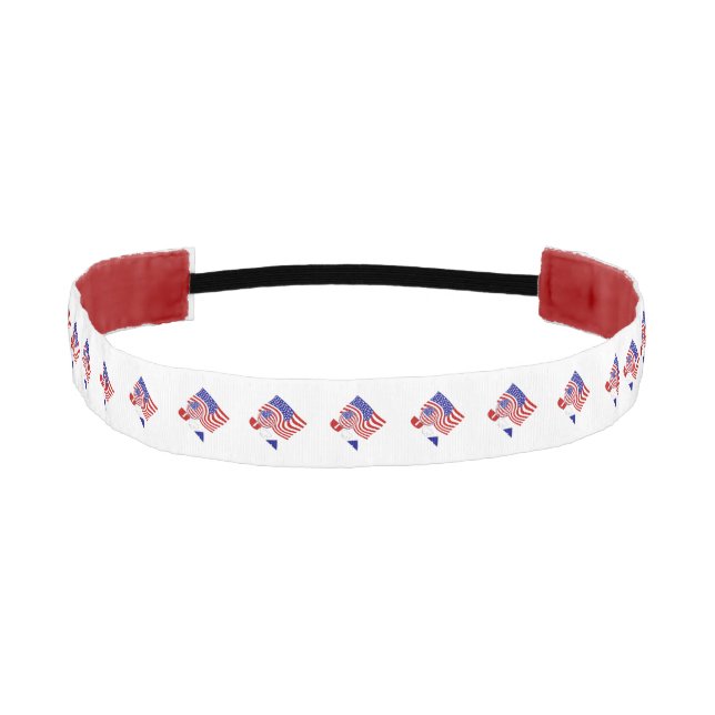 Cinta Para La Cabeza Bandera de Estados Unidos (Anverso)