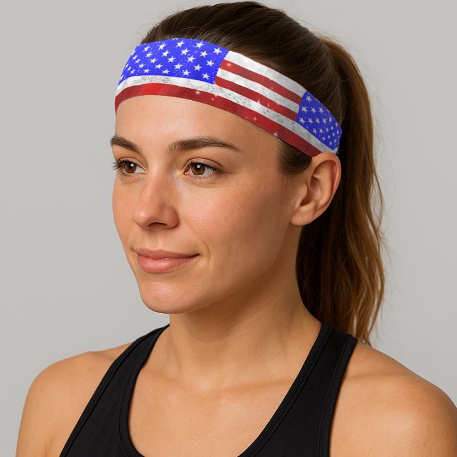 Cinta Para La Cabeza Bandera de Estados Unidos - Patriótico (Subido por el creador)