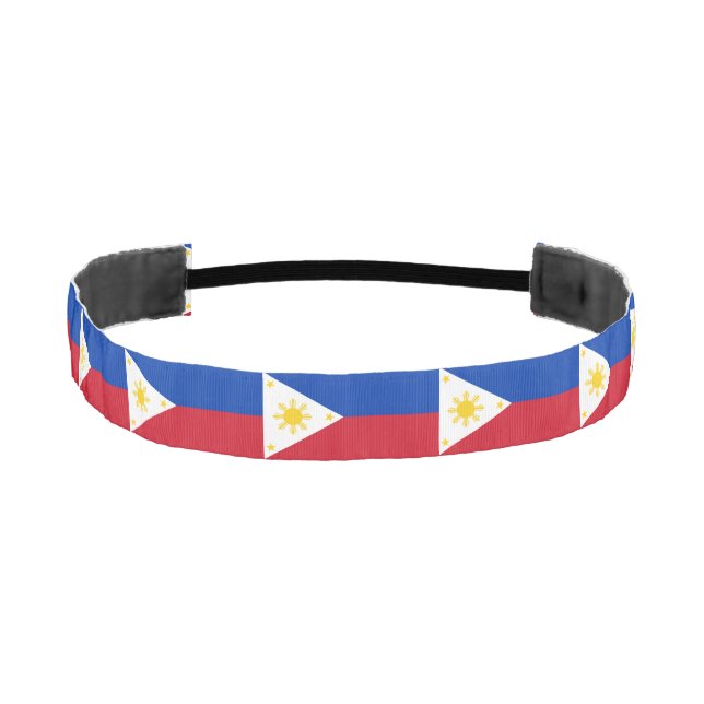 Cinta Para La Cabeza Bandera de Filipinas (Anverso)