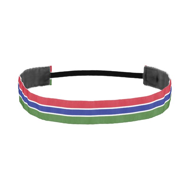Cinta Para La Cabeza Bandera de Gambia (Anverso)