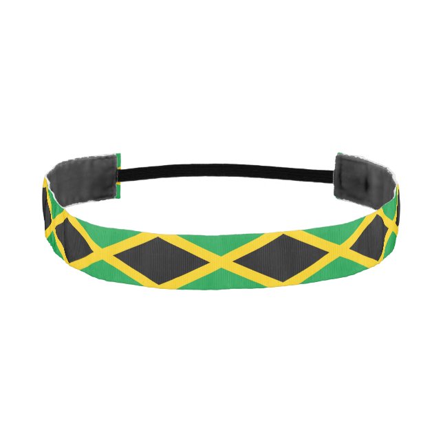 Cinta Para La Cabeza Bandera de Jamaica (Anverso)