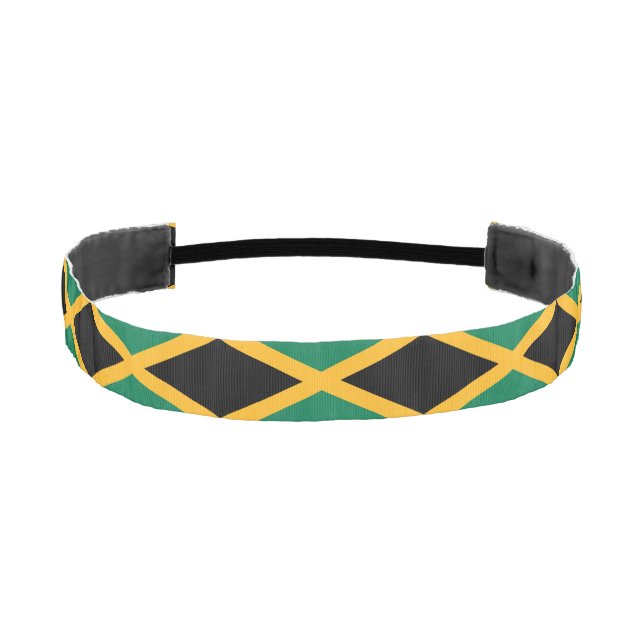 Cinta Para La Cabeza Bandera de Jamaica (Anverso)