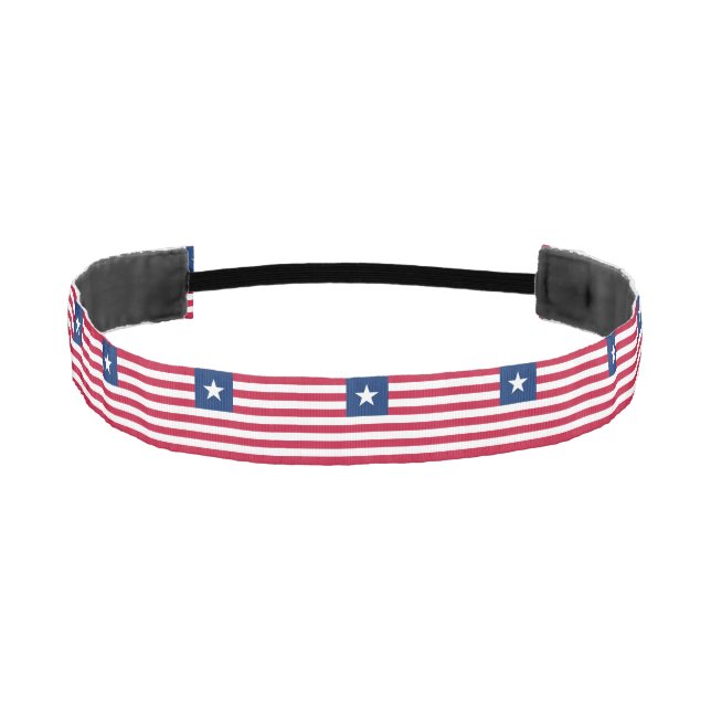 Cinta Para La Cabeza Bandera de Liberia (Anverso)