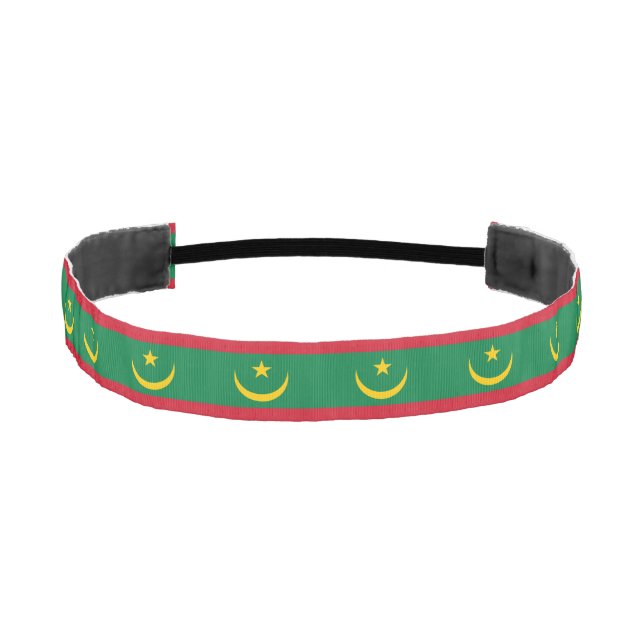 Cinta Para La Cabeza Bandera de Mauritania (Anverso)