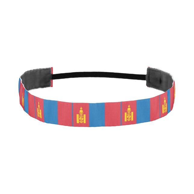 Cinta Para La Cabeza Bandera de Mongolia (Anverso)