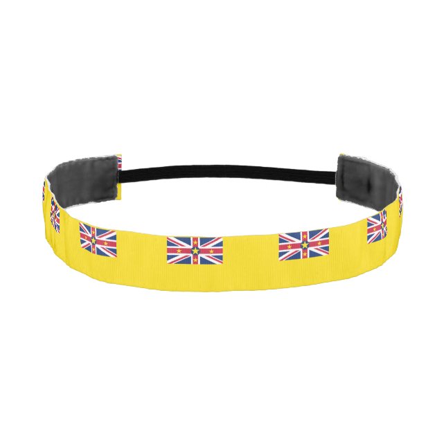 Cinta Para La Cabeza Bandera de Niue (Anverso)