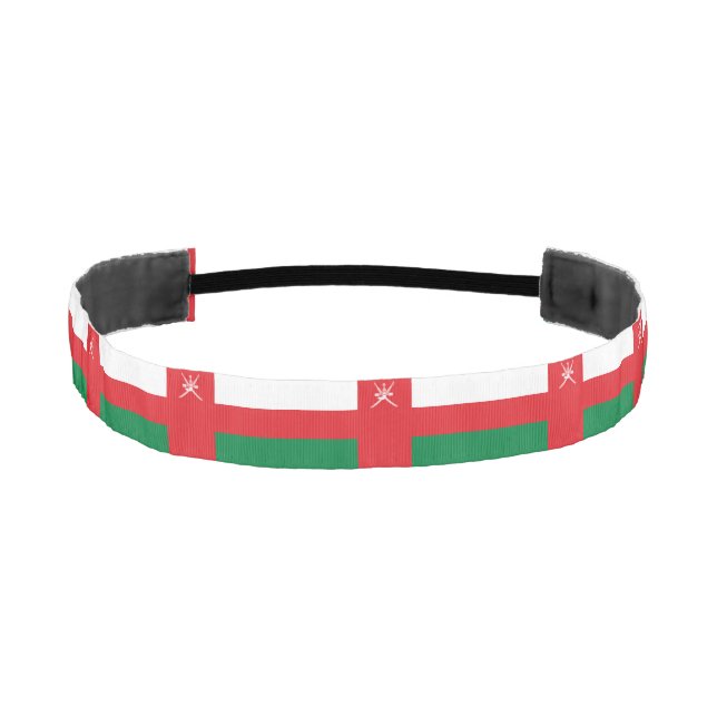 Cinta Para La Cabeza Bandera de Omán (Anverso)