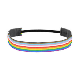 CINTA PARA LA CABEZA BANDERA DE ORGULLO INCLUSIVO LGBTQ+