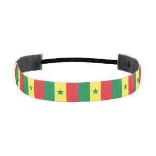 Cinta Para La Cabeza Bandera de Senegal
