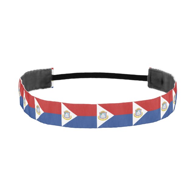 Cinta Para La Cabeza Bandera de Sint Maarten (Anverso)