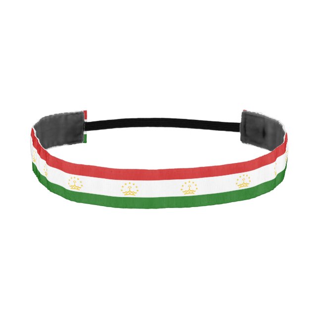 Cinta Para La Cabeza Bandera de Tayikistán (Anverso)