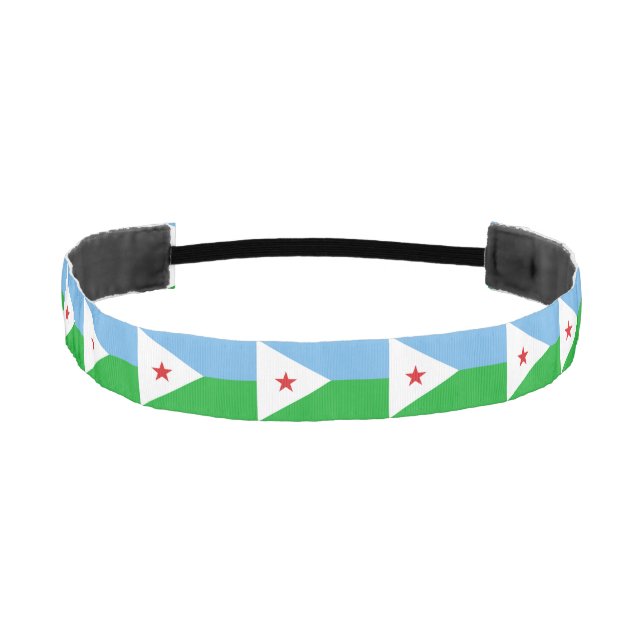 Cinta Para La Cabeza Bandera de Yibuti (Anverso)