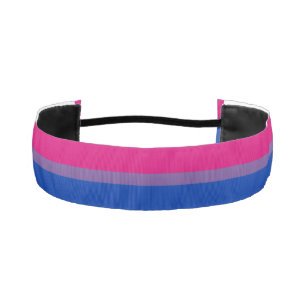 Cinta Para La Cabeza Bandera del Orgullo Bisexual