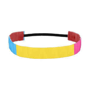 Cinta Para La Cabeza Bandera del Orgullo Pansexual