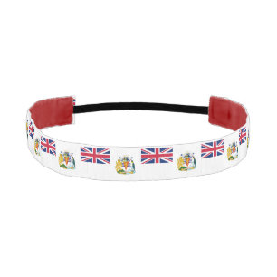 Cinta Para La Cabeza Bandera del Territorio Antártico Británico