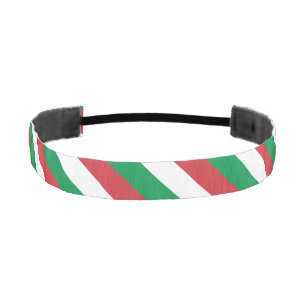 Cinta Para La Cabeza Bandera italiana del tricolore del personalizado