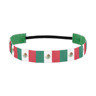 Cinta Para La Cabeza Bandera Mexicana