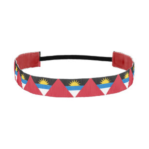 Cinta Para La Cabeza Bandera Patriótica de Antigua y Barbuda