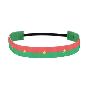 Cinta Para La Cabeza Bandera patriótica de Burkina Faso