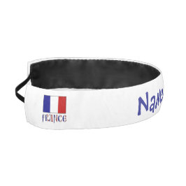 Cinta Para La Cabeza Bandera Personalizada Patrimonio de Francia
