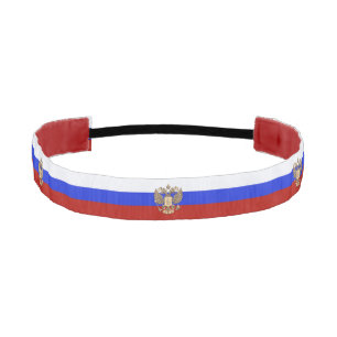Cinta Para La Cabeza Bandera rusa de las rayas