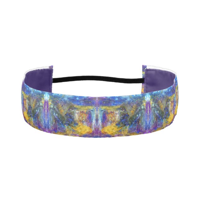 Cinta Para La Cabeza Bestia Azul en ejecución (Anverso)